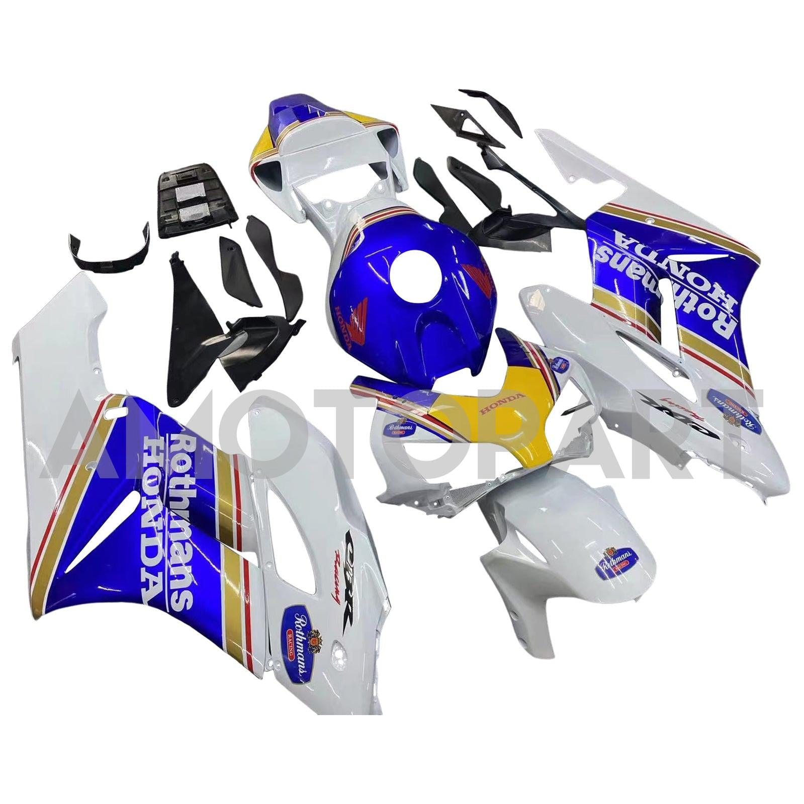 Amotopart Fairings CBR1000RR 2004-2005 Fairing Honda Racing Multi-Color Rothmans Fairing Kit