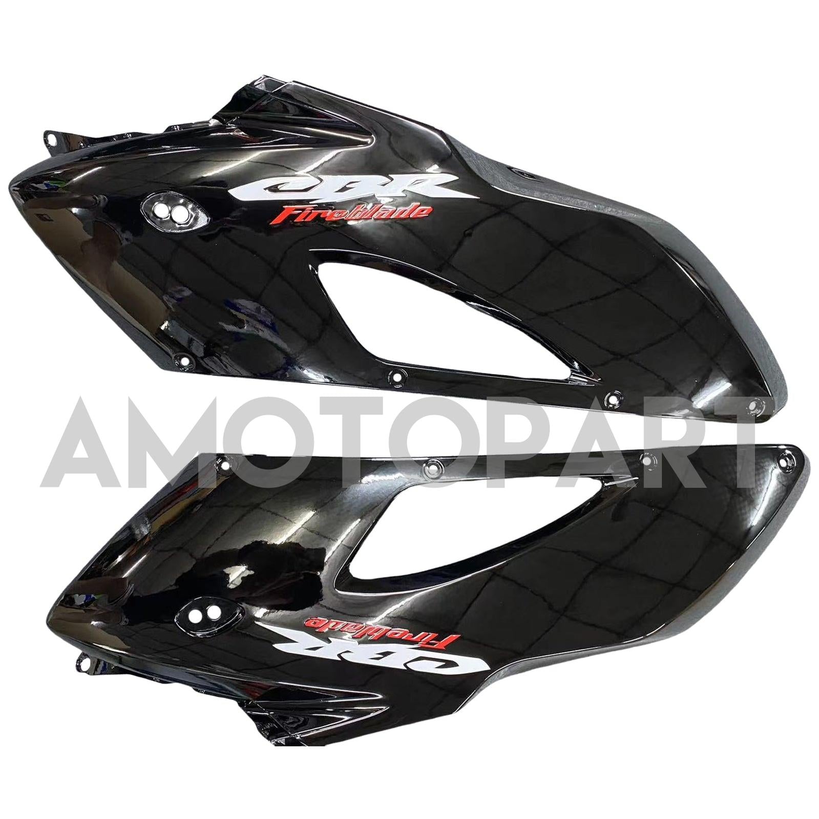 AmotOPart-kuipen CBR1000RR 2004-2005 Koop Honda Racing All Black Fairing Kit