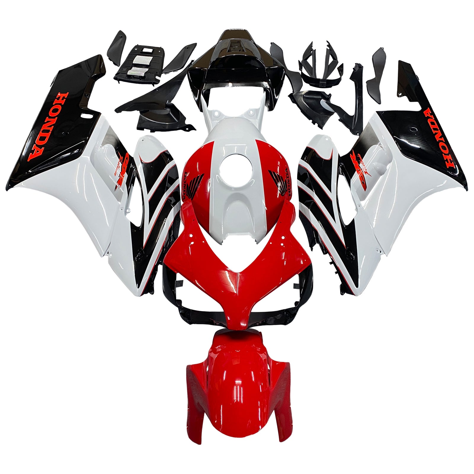 Amotopart Fairings Honda 1000RR 2004-2005 Fairing White Red Black CBR Racing Fairing Kit