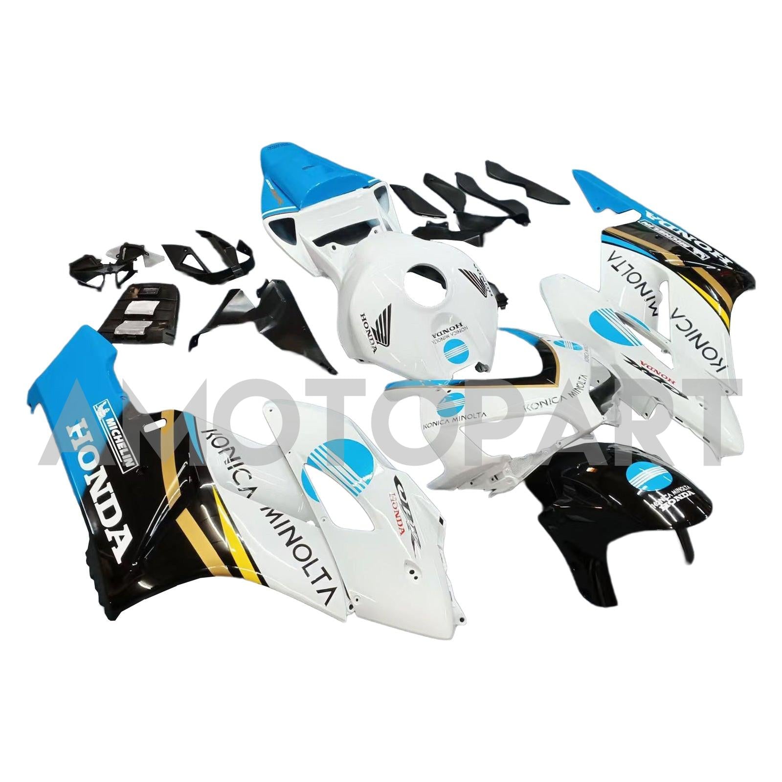 Amotopart Fairings Honda CBR1000RR 2004-2005 Fairing Multi-color Konica Minolta Racing Fairing Kit
