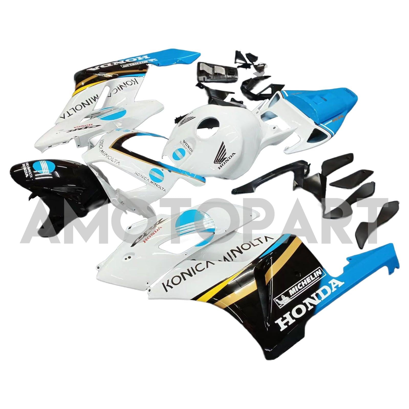 Amotopart Fairings Honda CBR1000RR 2004-2005 Fairing Multi-color Konica Minolta Racing Fairing Kit