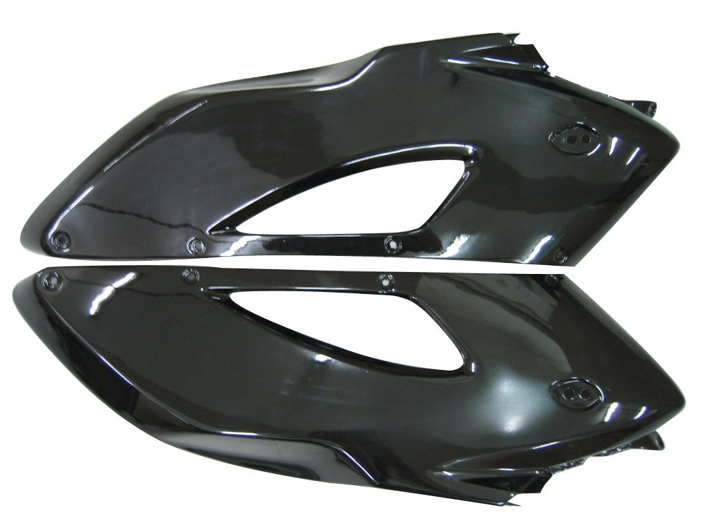 Amotopart Carenados Honda 1000RR 2004-2005 Carenado CBR Racing Negro Plata Kit de carenado