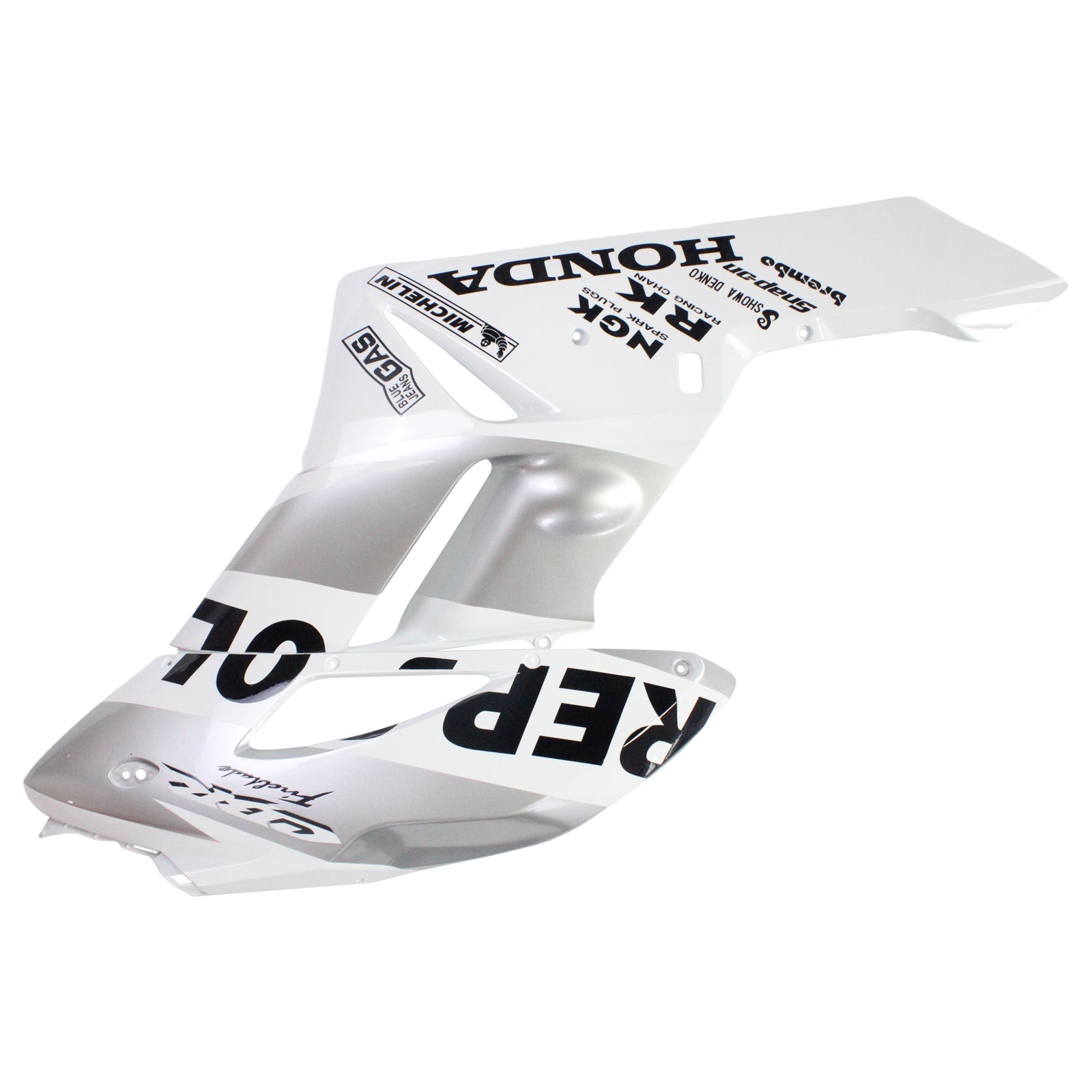 Amotopart Verkleidungen Honda CBR1000RR 2004–2005 Verkleidung Weiß Silber Repsol Racing Verkleidungsset