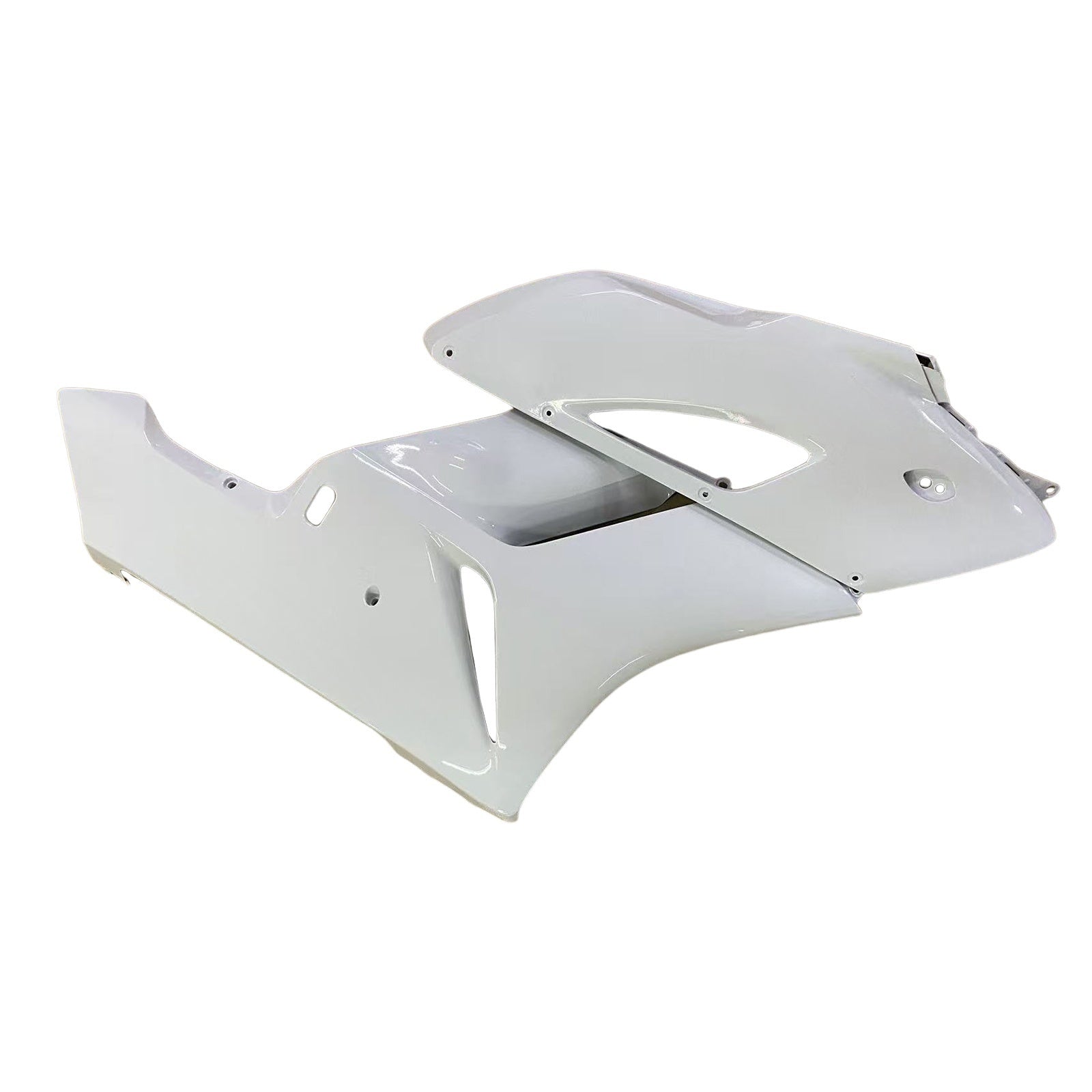 Amotopart 2004-2005 Honda CBR1000RR Fairing White Kit