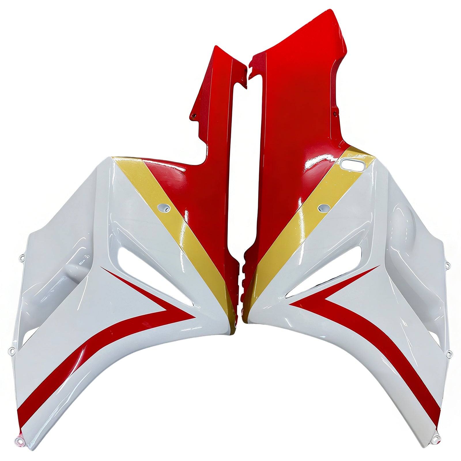 Amotopart Verkleidungen CBR1000RR 2004–2005 Verkleidung Weiß Rot Honda Racing Verkleidungsset