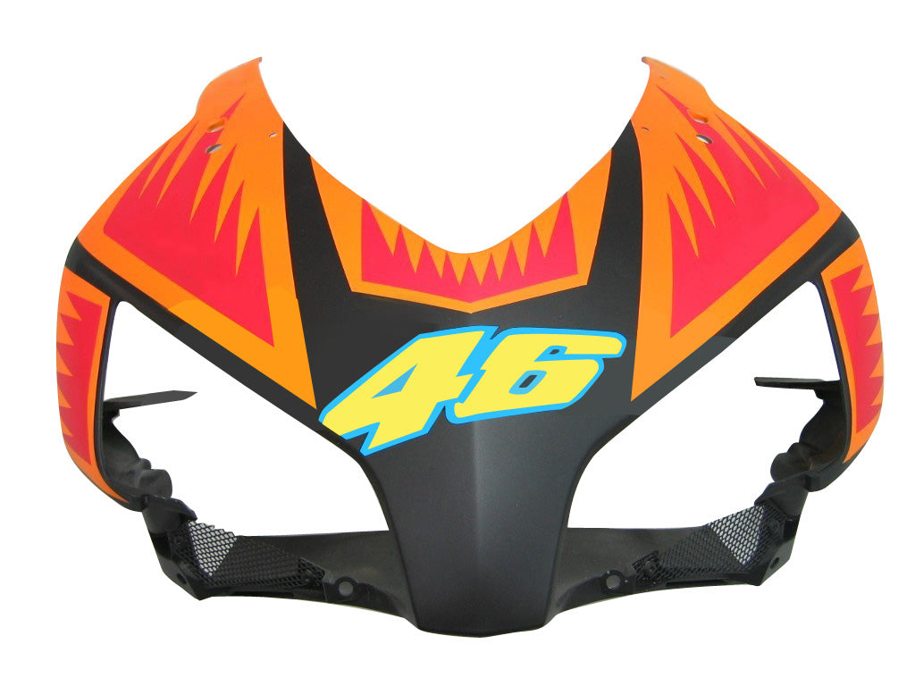 Amotopart Fairings Honda CBR1000RR 2004-2005 Fairing Valentino Rossi Racing Black Orange Fairing Kit
