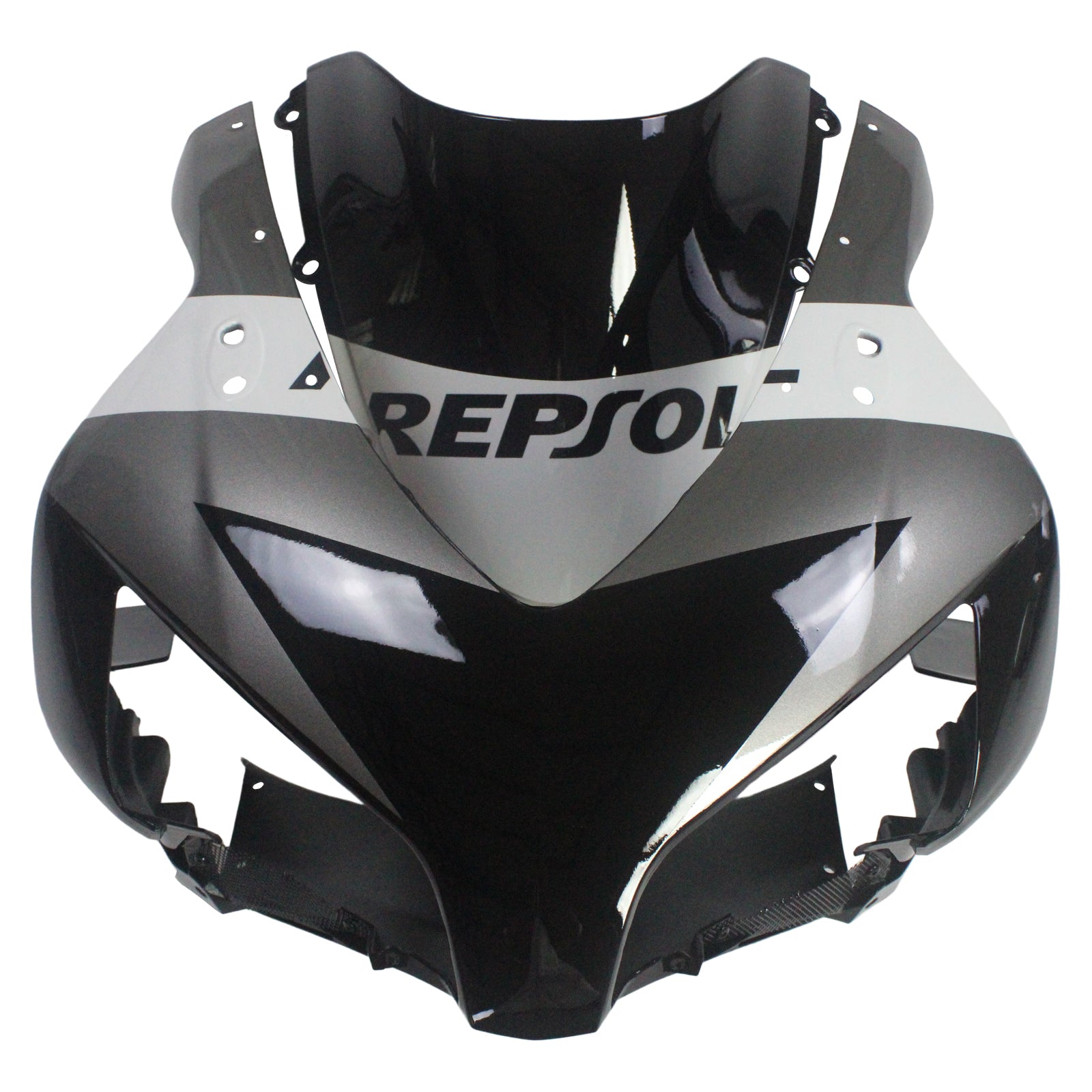 Amotopart Fairings Honda CBR1000RR 2004-2005 Fairing Repsol Racing Black Silver Fairing Kit