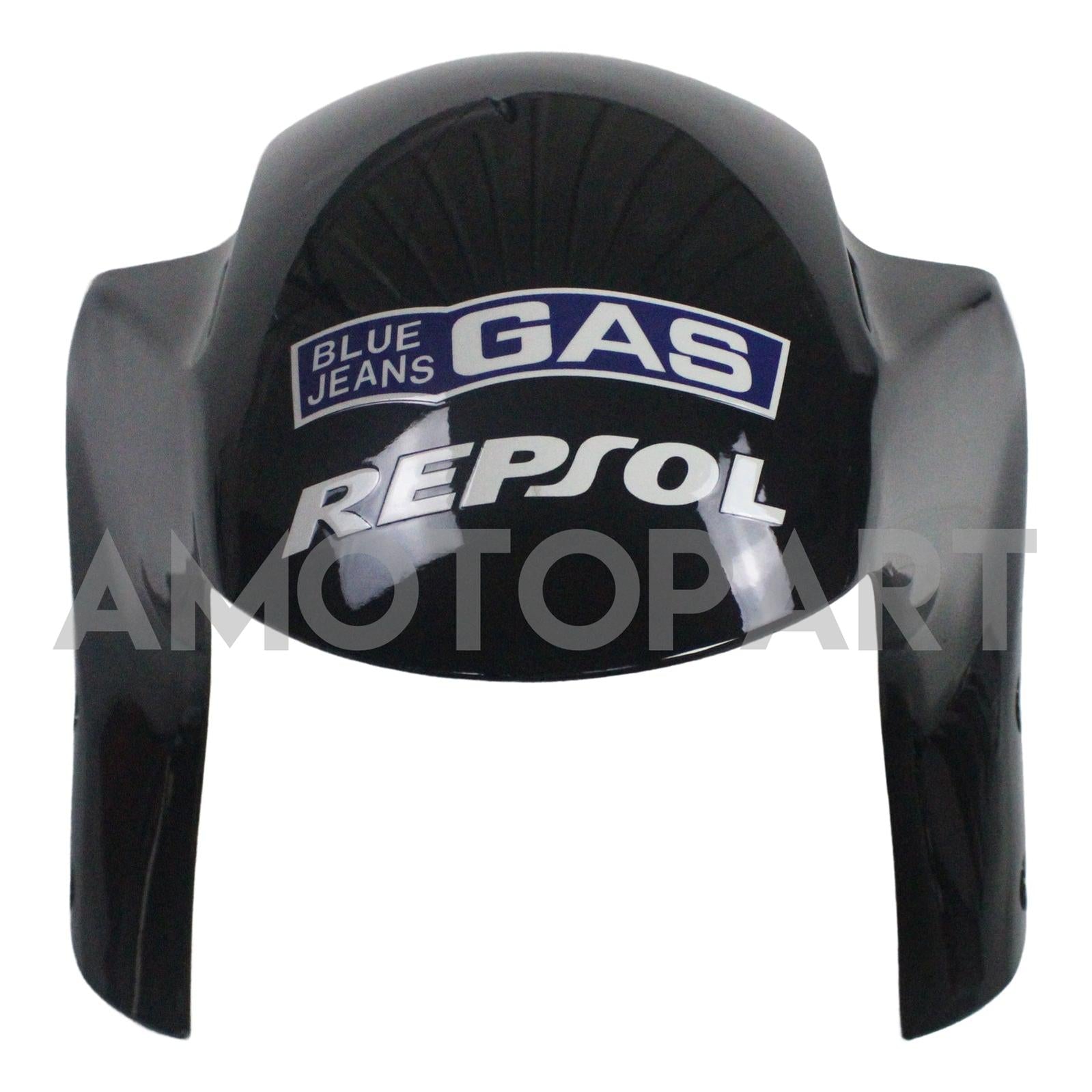 Amotopart Fairings Honda CBR1000RR 2004-2005 Fairing Repsol Racing Black Silver Fairing Kit
