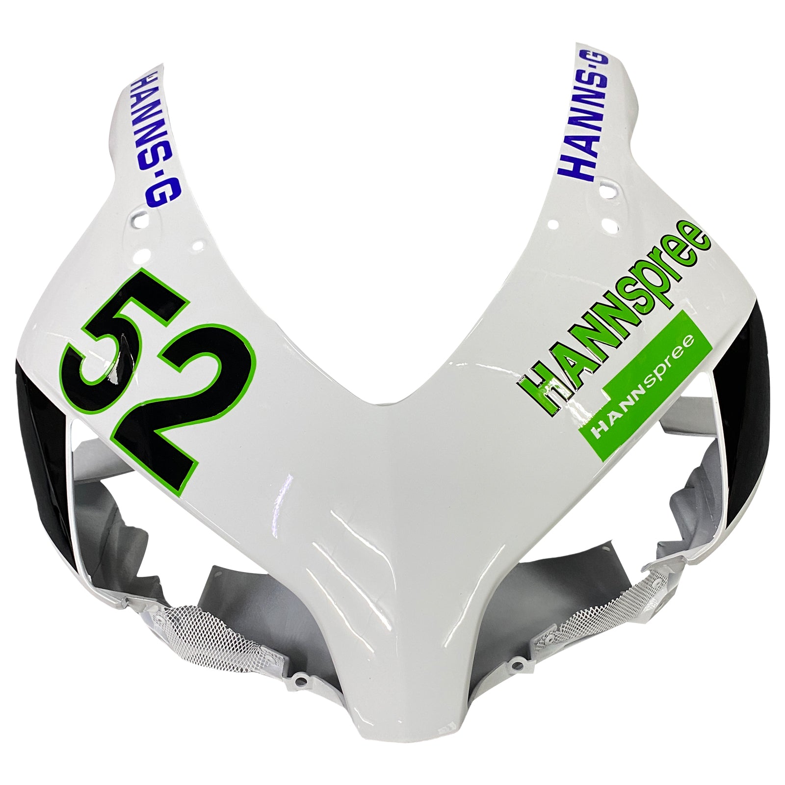 Amotopart Fairings Honda CBR1000RR 2004-2005 Fairing White No.52 Hannspree Racing Fairing Kit