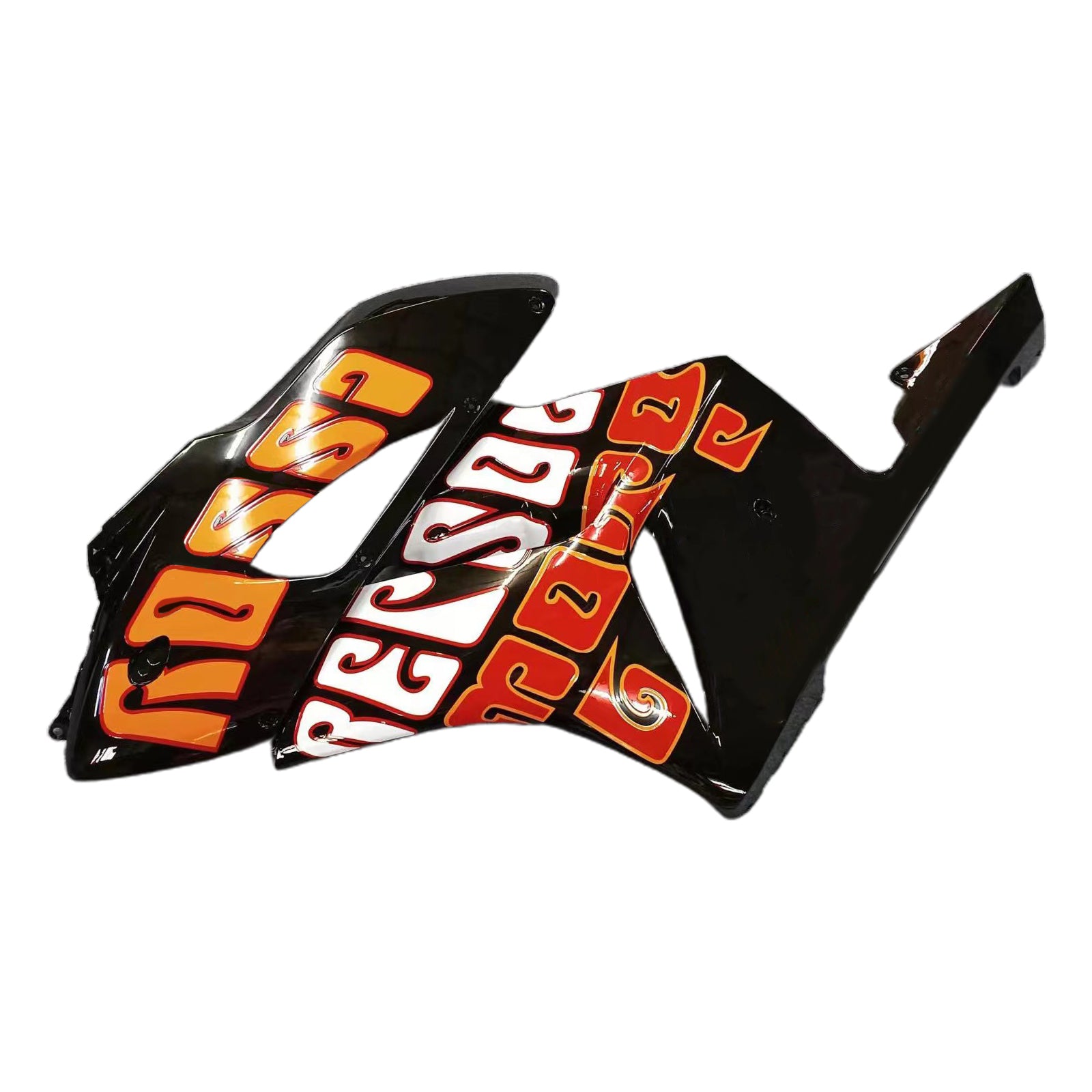 Amotopart Fairings Honda CBR1000RR 2004-2005 Fairing Valentino Rossi Racing Black Yellow Fairing Kit