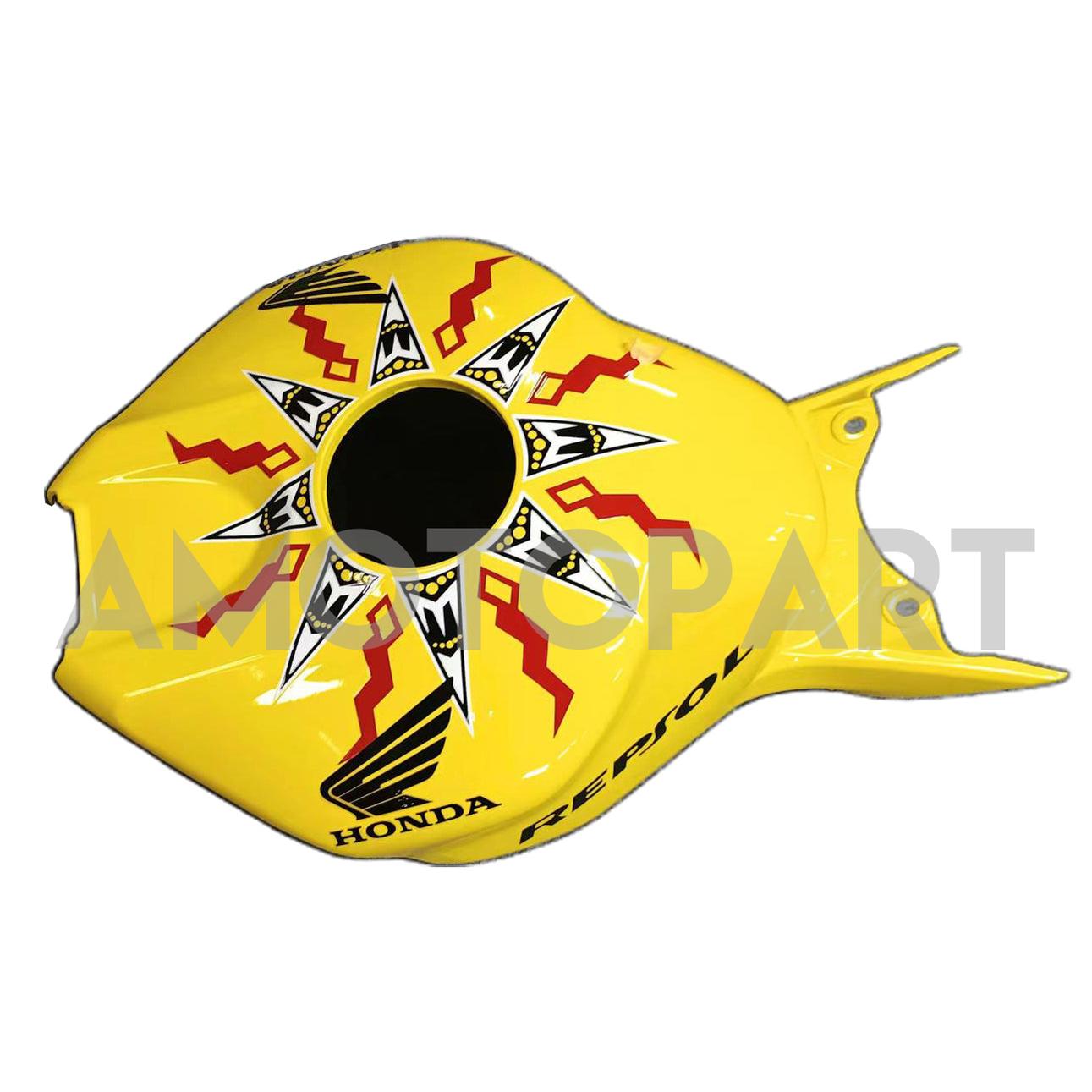 Amotopart Fairings Honda CBR1000RR 2004-2005 Fairing Valentino Rossi Racing Black Yellow Fairing Kit