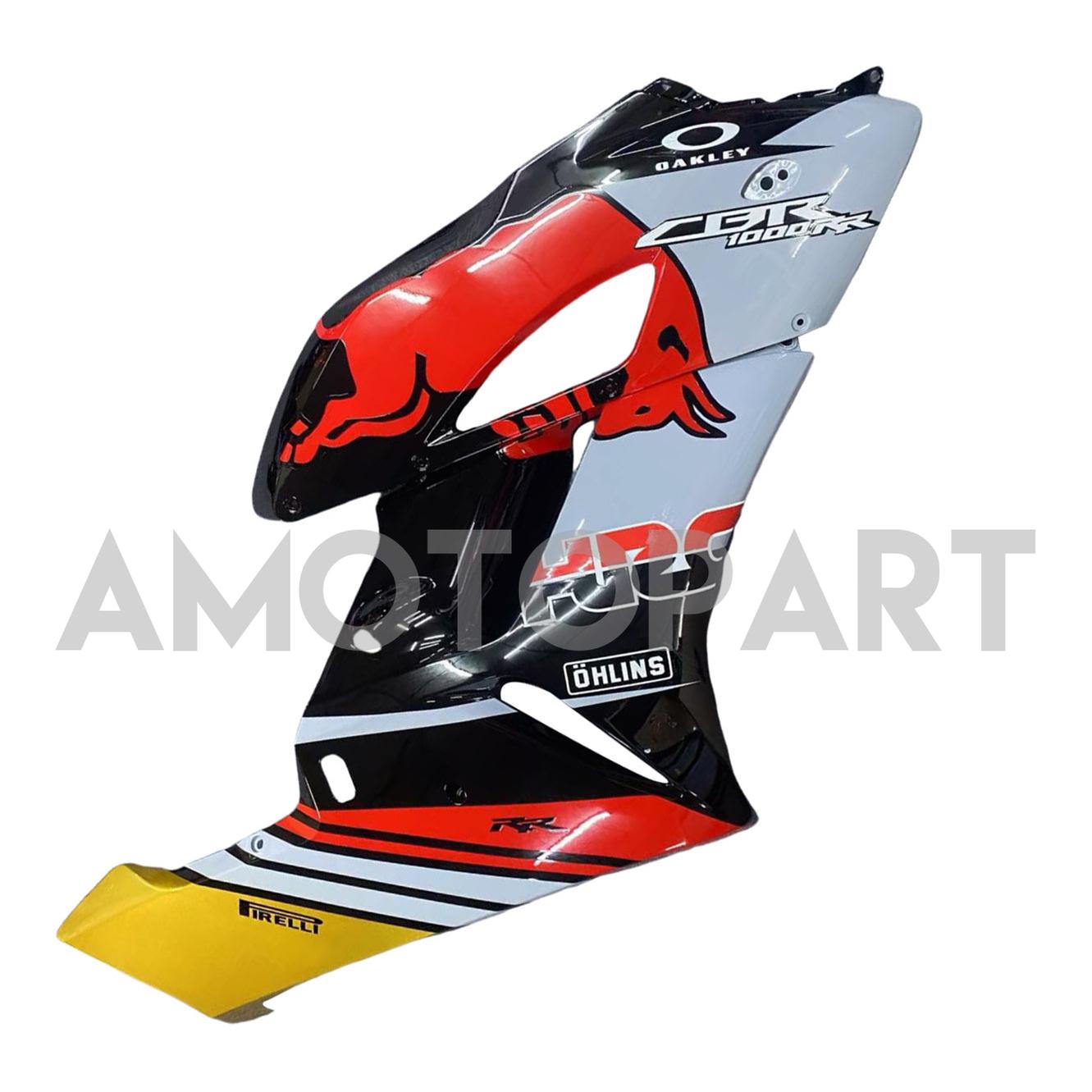 Amotopart 2004-2005 Honda CBR1000RR Black Grey Red Fairing Kit