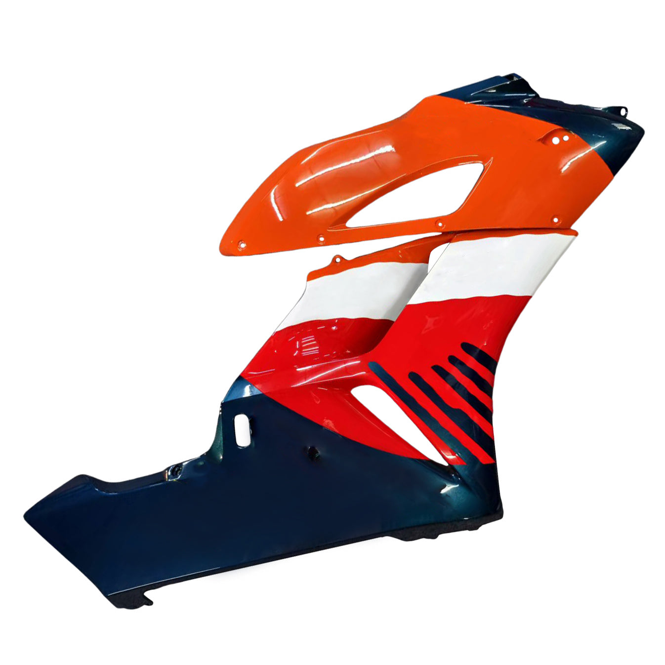 Amotopart 2004-2005 Honda CBR1000RR Repjol Orange&Blue Fairing Kit
