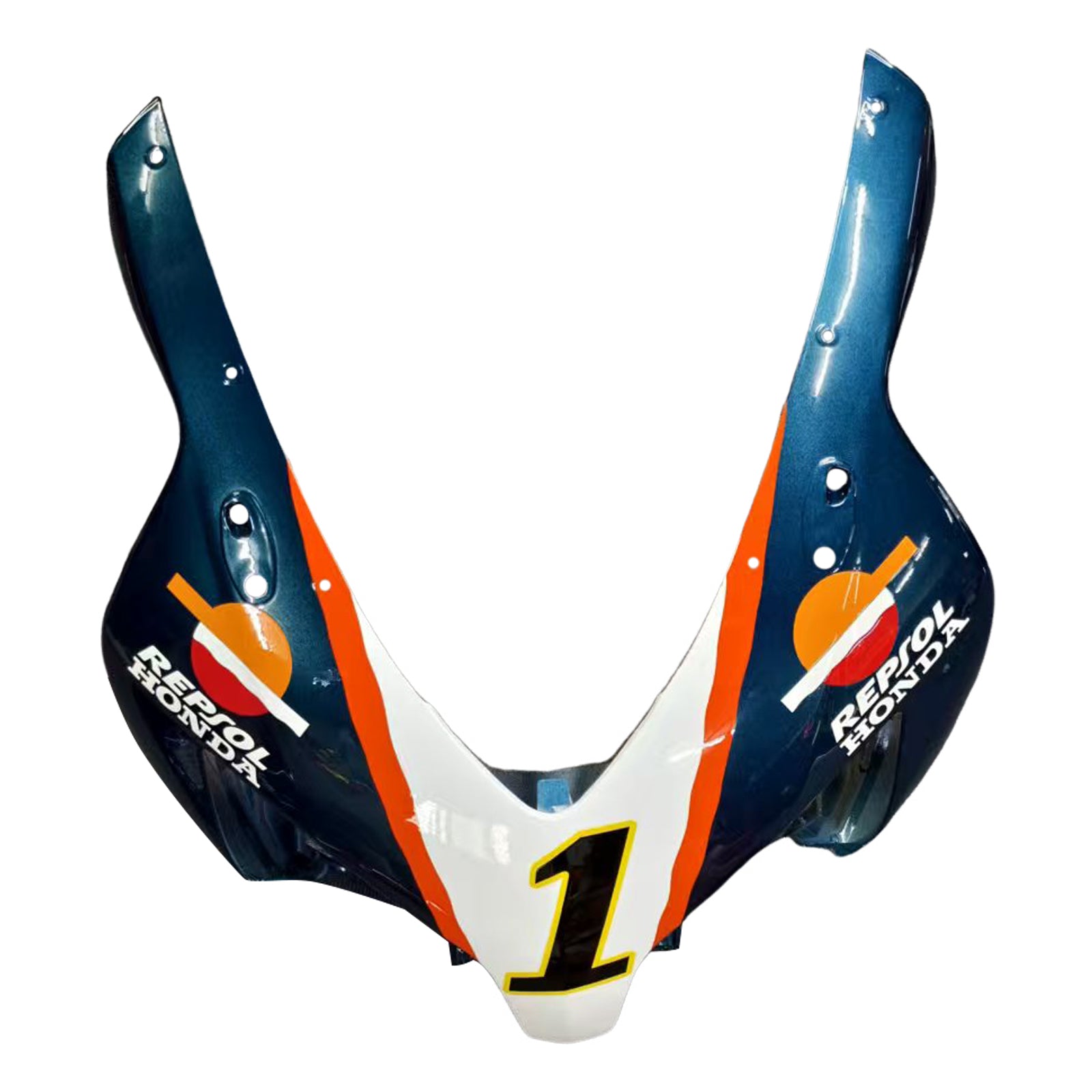 Amotopart 2004-2005 Honda CBR1000RR Repjol Orange&Blue Fairing Kit