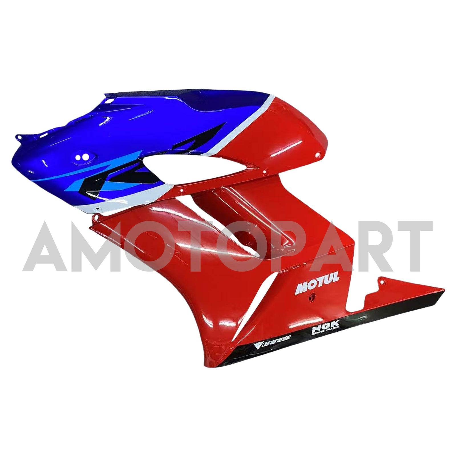 Amotopart 2004-2005 Honda CBR1000RR Red&Blue Style5 Fairing Kit