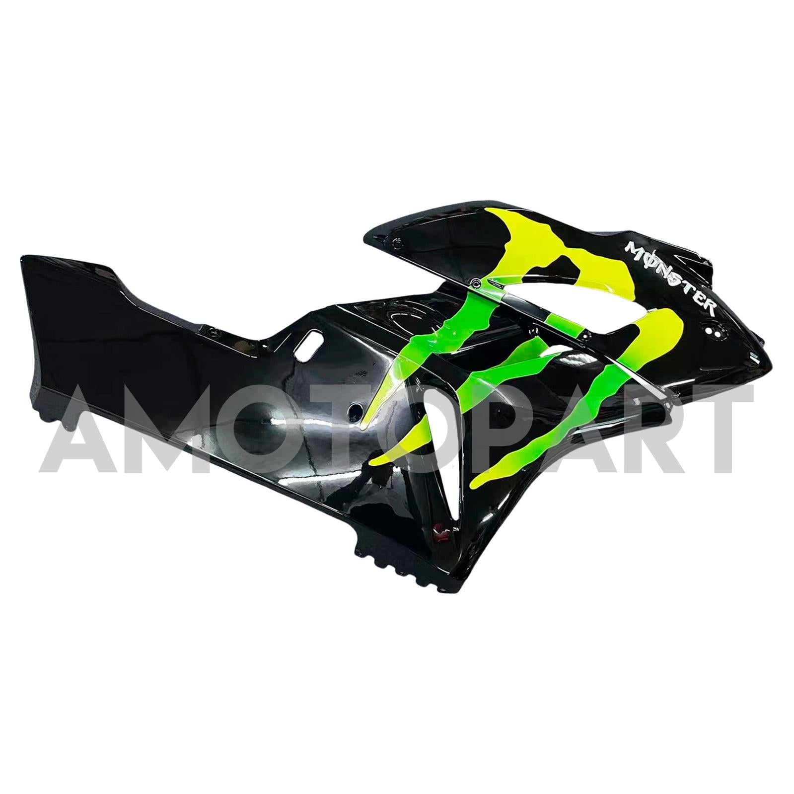 Amotopart 2004-2005 Honda CBR1000RR Black with Monster Logo Fairing Kit