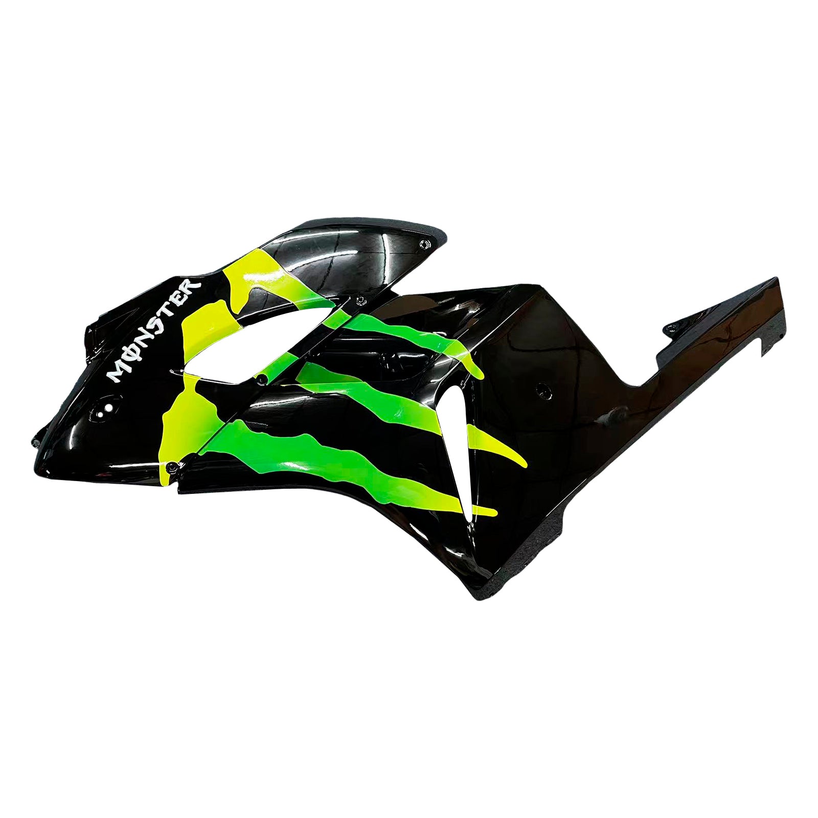 Amotopart 2004-2005 Honda CBR1000RR Nero con kit carenatura Monster Logo