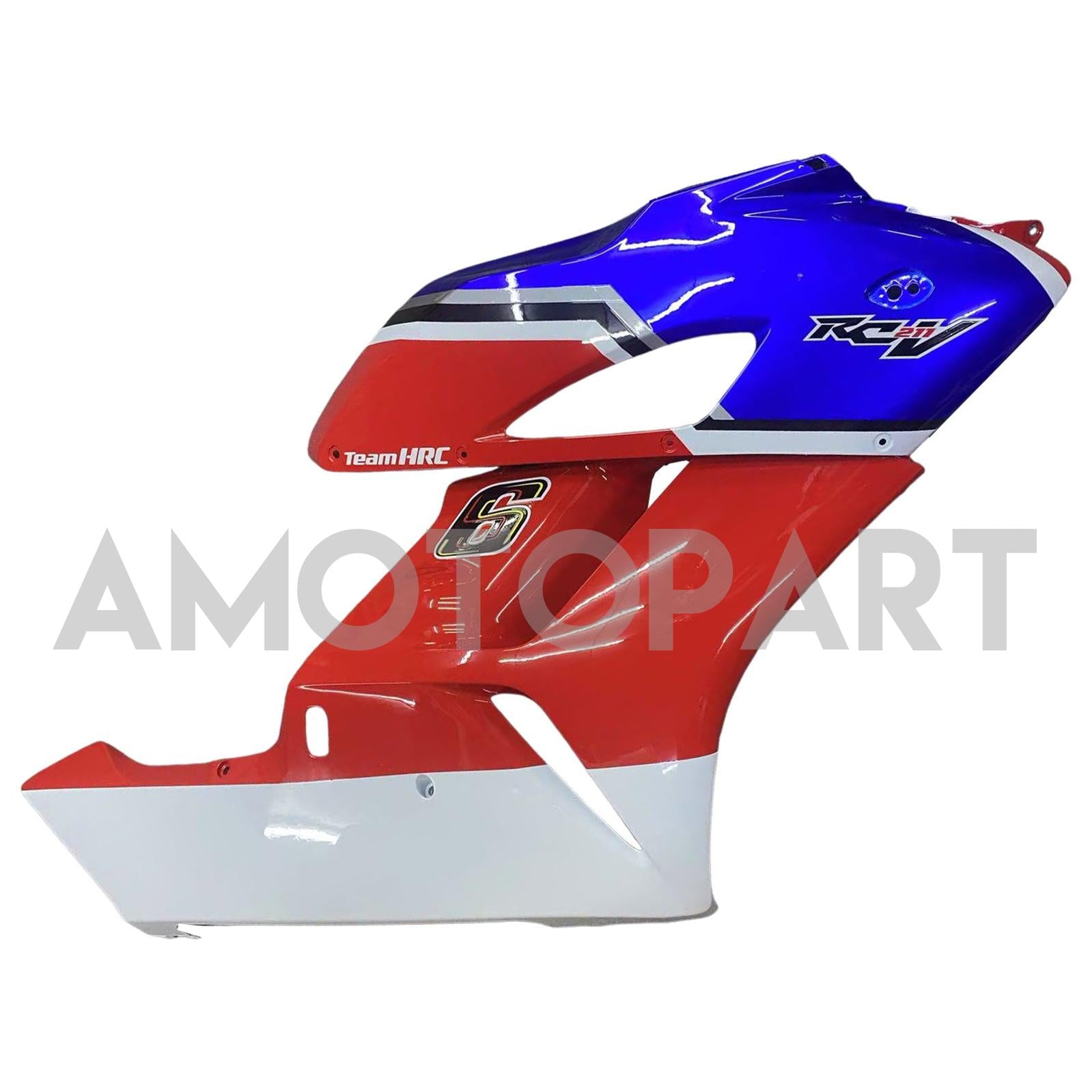 Amotopart 2004-2005 ホンダ CBR1000RR レッド ブルー スタイル 2 フェアリングキット