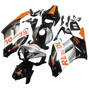 Amotopart 2004-2005 Honda CBR1000RR Orange&Grey Repjol Fairing Kit