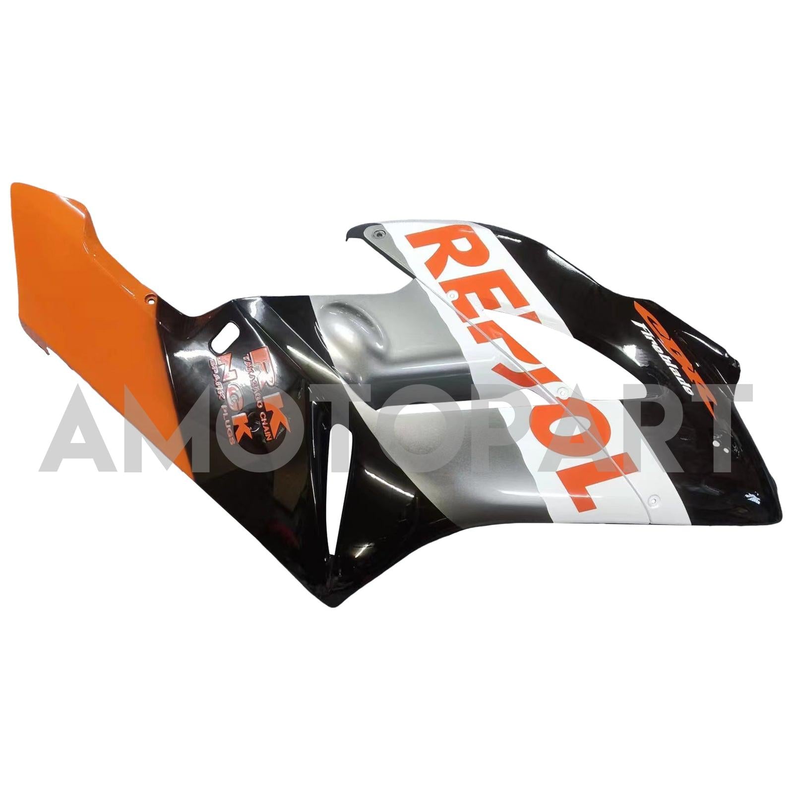 Amotopart 2004-2005 Honda CBR1000RR Kit de carenado Repsol naranja gris