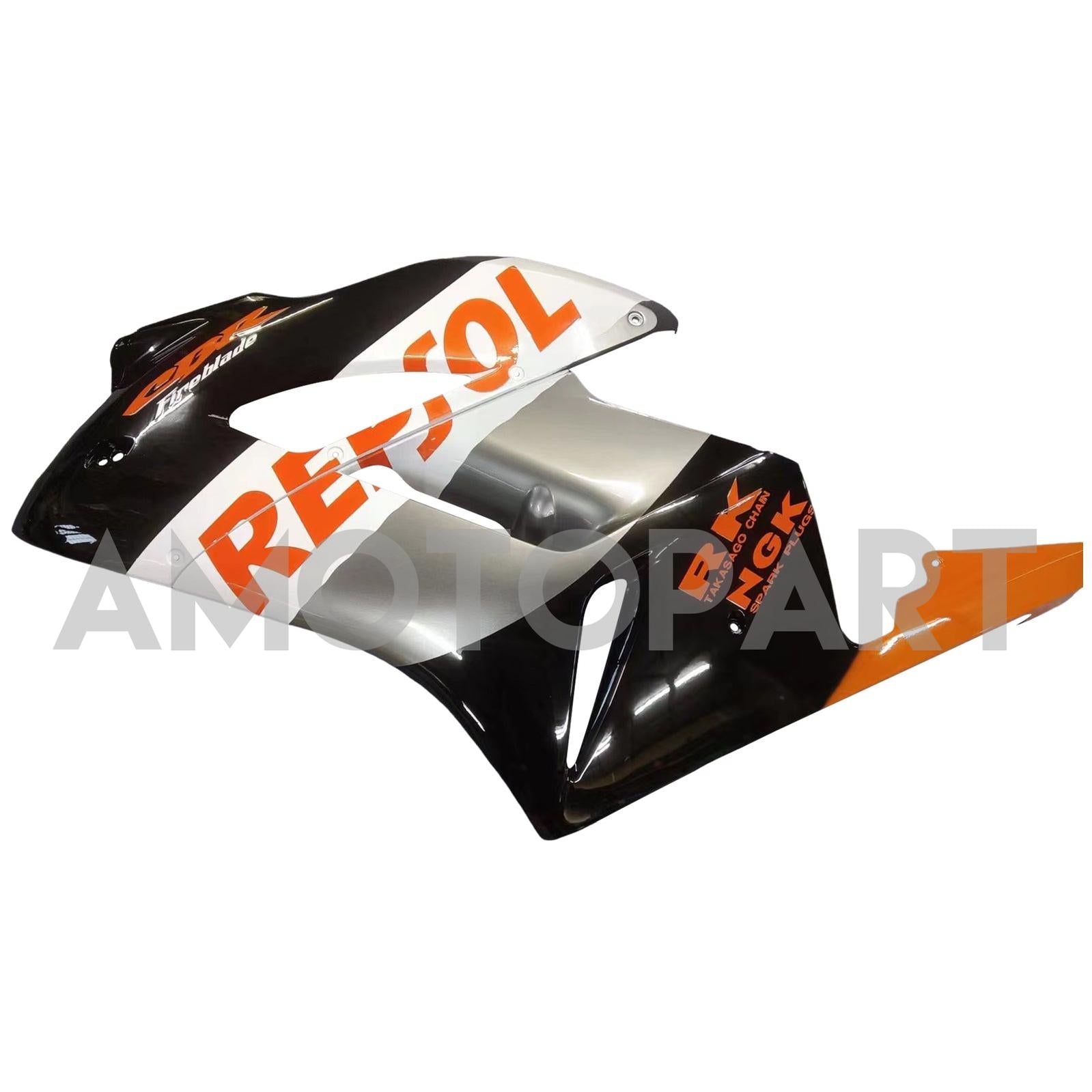 Amotopart 2004-2005 Honda CBR1000RR Kit de carenado Repsol naranja gris