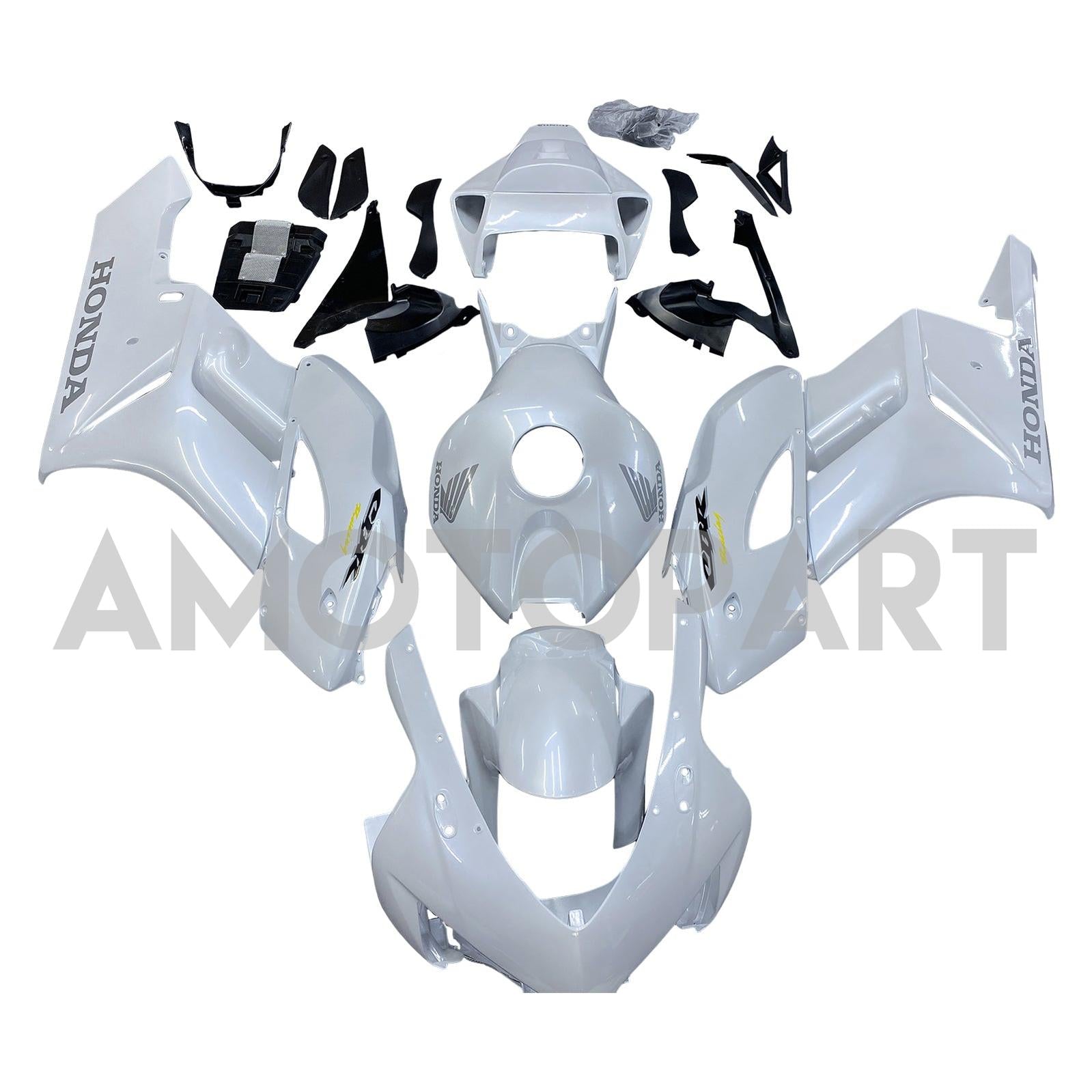 Amotopart 2004-2005 Honda CBR1000RR Pearl White Fairing Kit