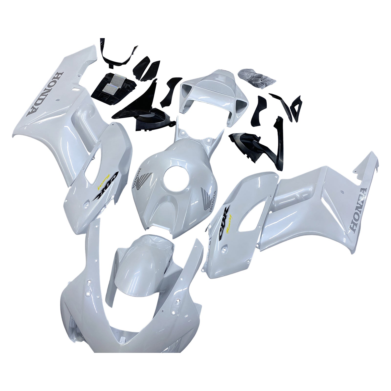 Amotopart 2004-2005 Honda CBR1000RR Pearl White Fairing Kit