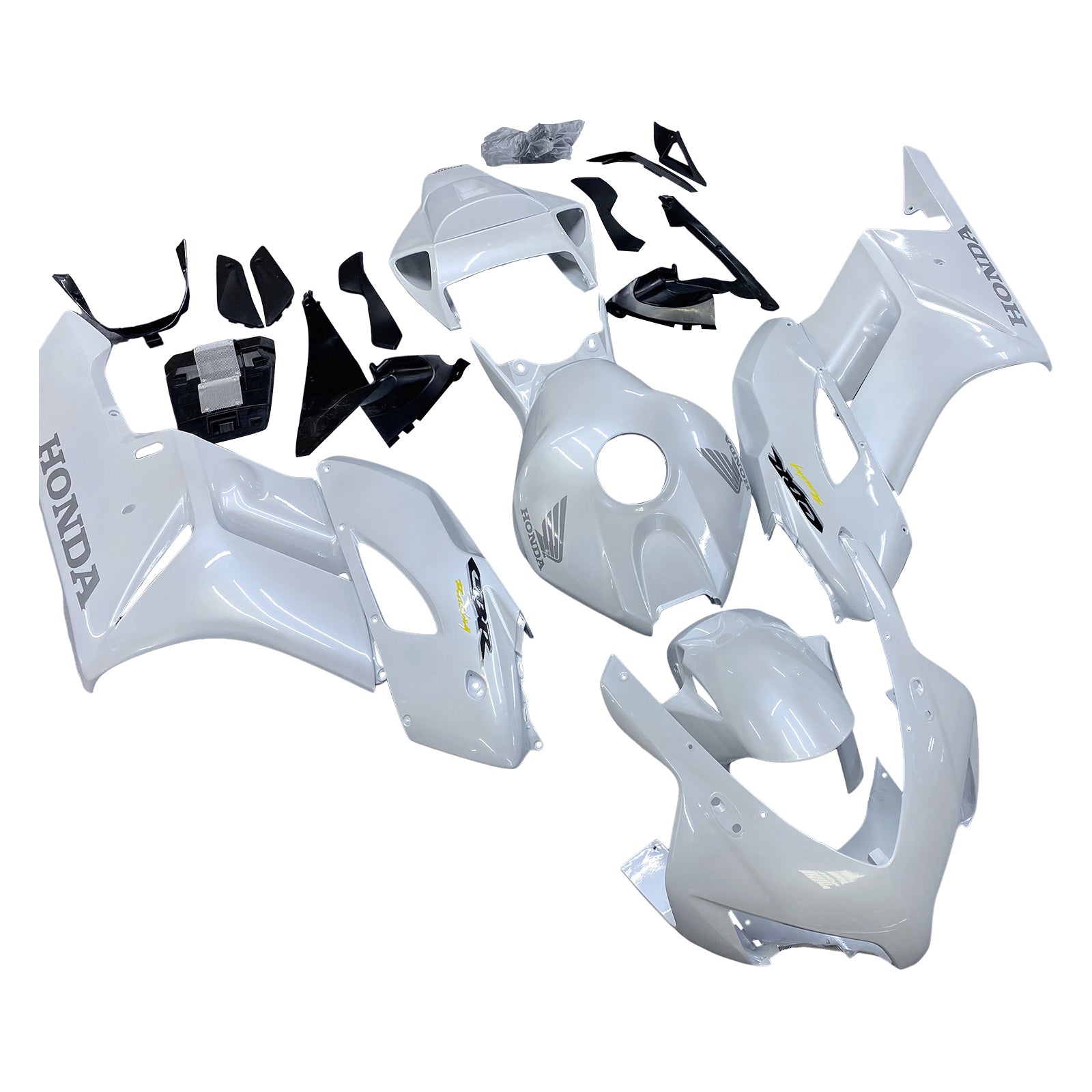 Amotopart 2004-2005 Honda CBR1000RR Pearl White Fairing Kit