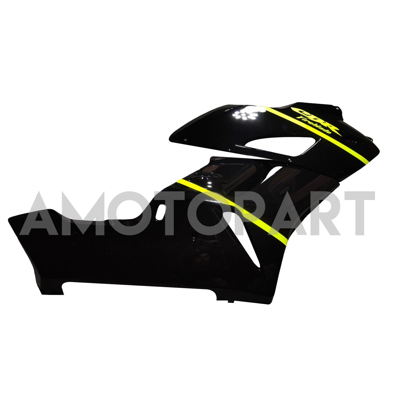 Amotopart 2004-2005 Honda CBR1000RR Gloss Black&Yellow Fairing Kit