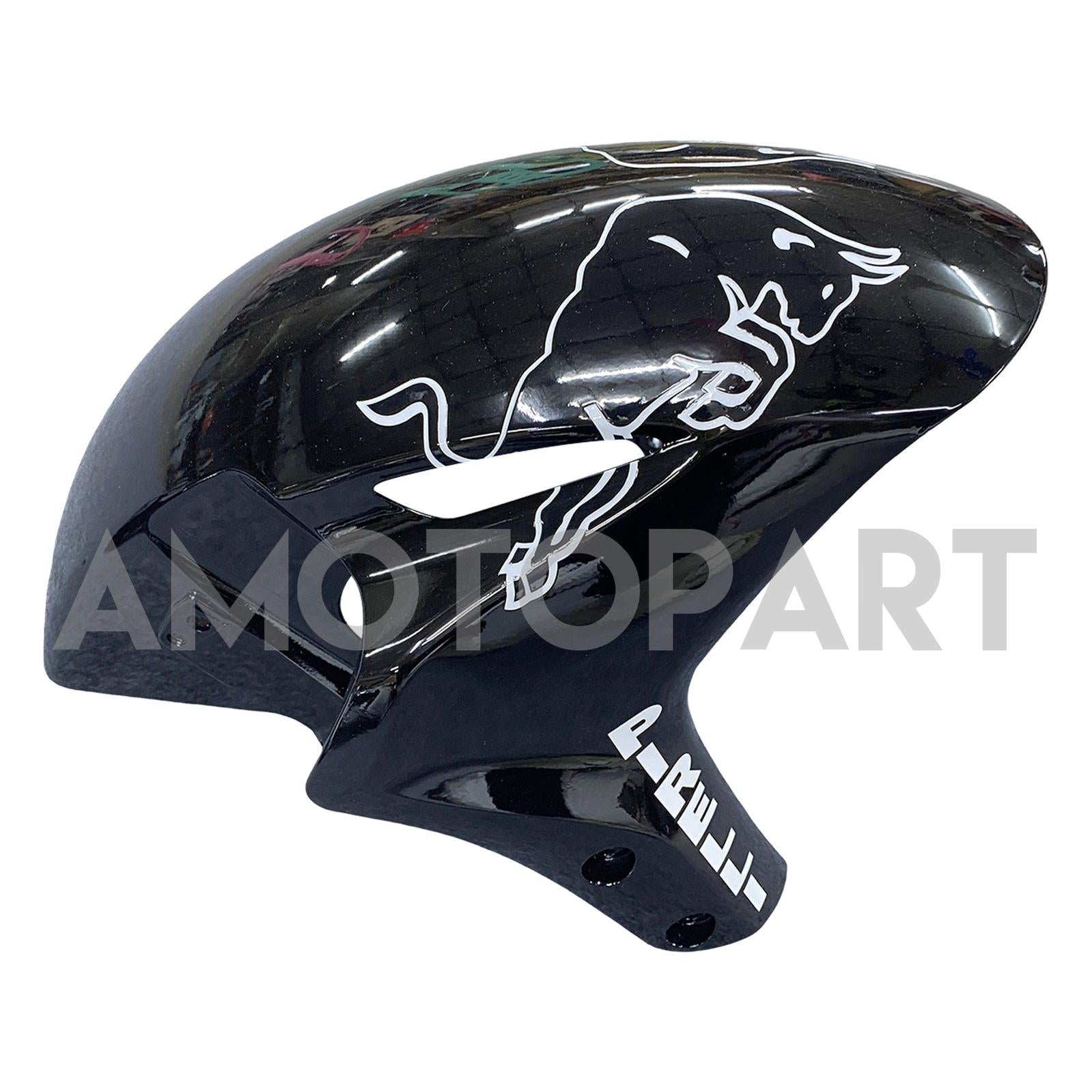 Amotopart 2004-2005 Honda CBR1000RR Black&Silver with Red Stripe Fairing Kit