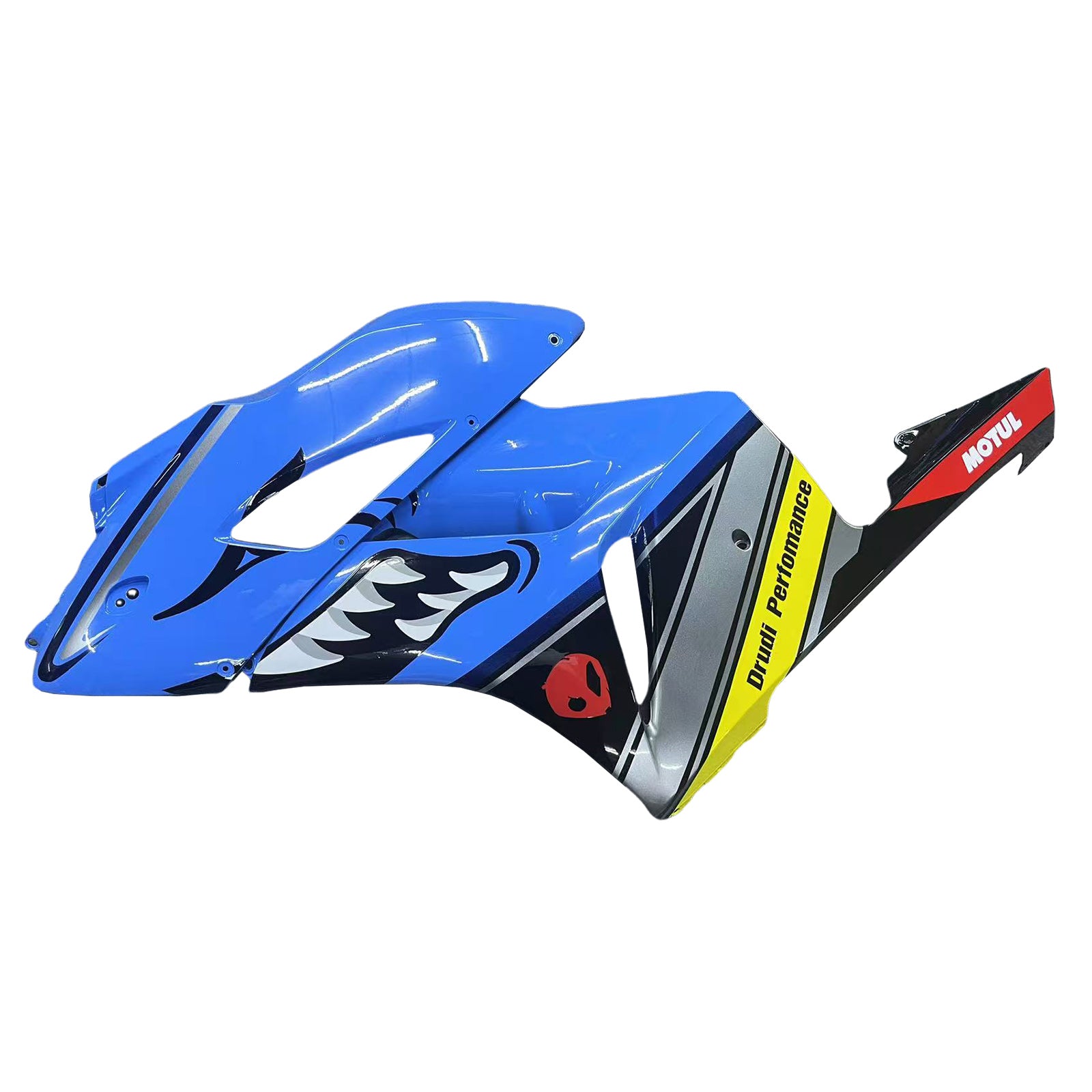 Amotopart 2004-2005 Honda CBR1000RR azul con kit de carenado gráfico