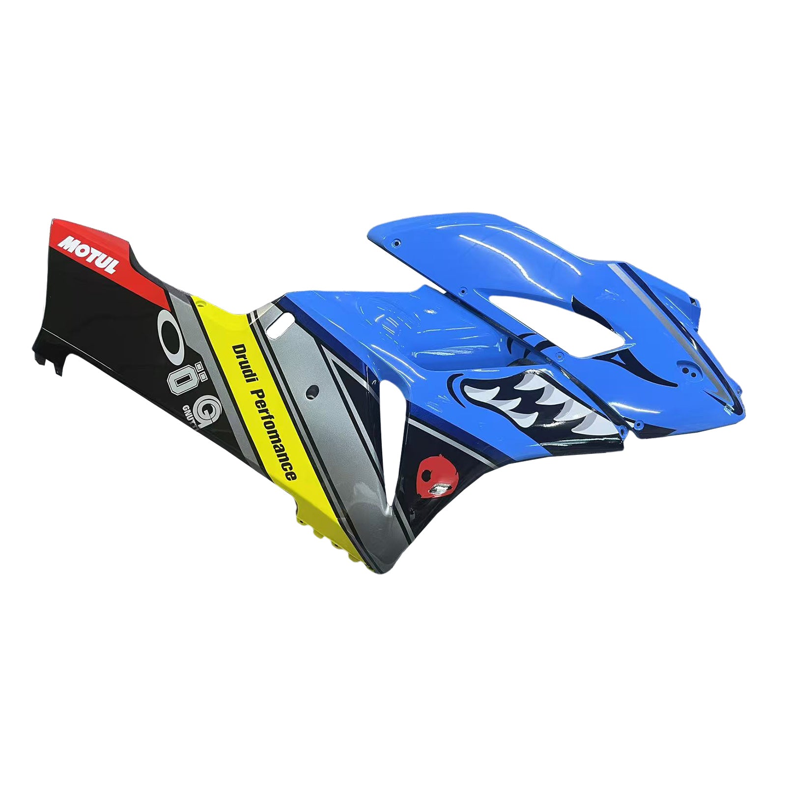 Amotopart 2004-2005 Honda CBR1000RR azul con kit de carenado gráfico