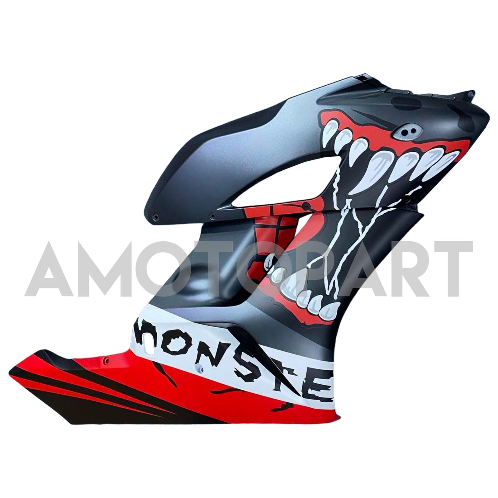 Amotopart 2004-2005 Honda CBR1000RR Matte Red Black Fairing Kit