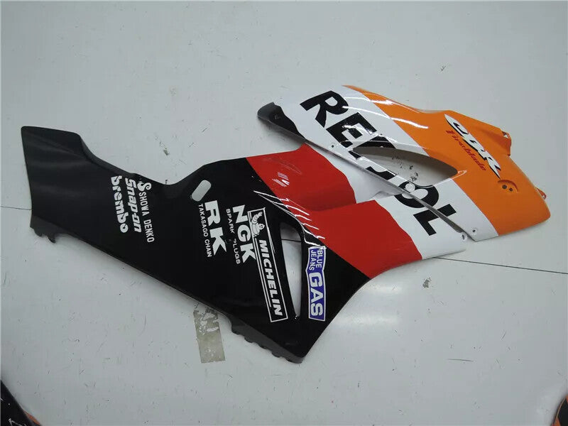 Amotopart 2004-2005 Honda CBR1000RR Black Orange White Fairing Kit
