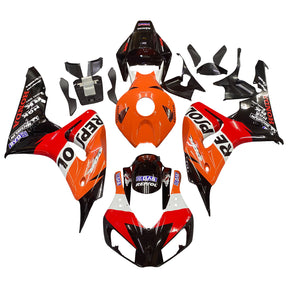 Amotopart 2006-2007 Honda CBR1000RR Fairing Orange&Red repjol Kit