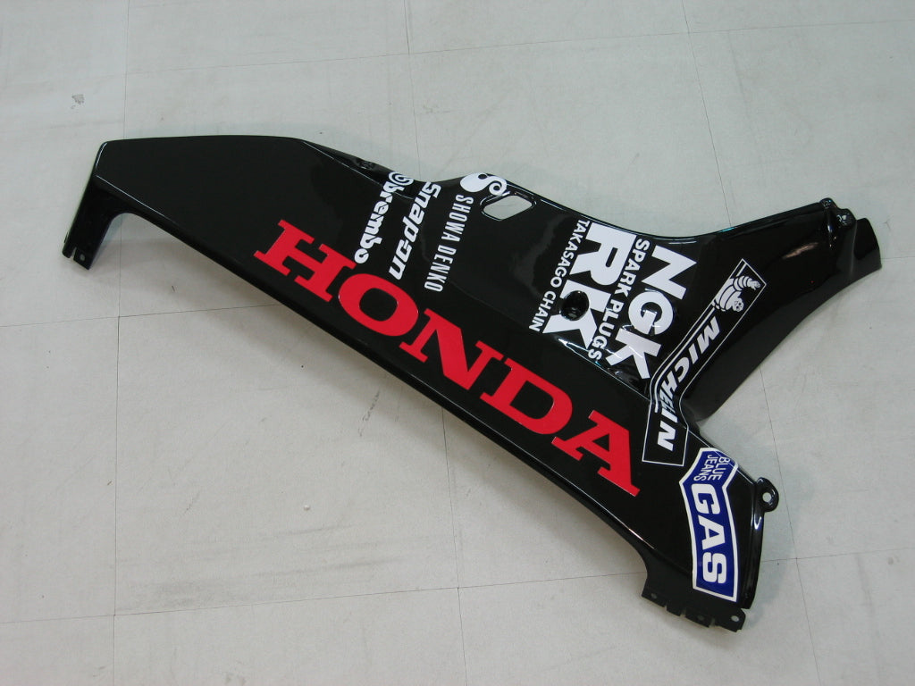 Amotopart 2006–2007 Honda CBR1000RR Verkleidungsset in Schwarz und Grau