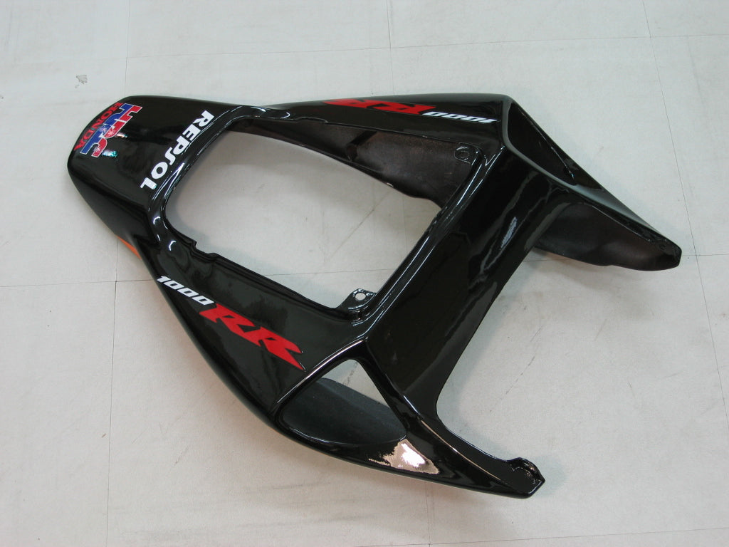 Amotopart 2006–2007 Honda CBR1000RR Verkleidungsset in Schwarz und Grau