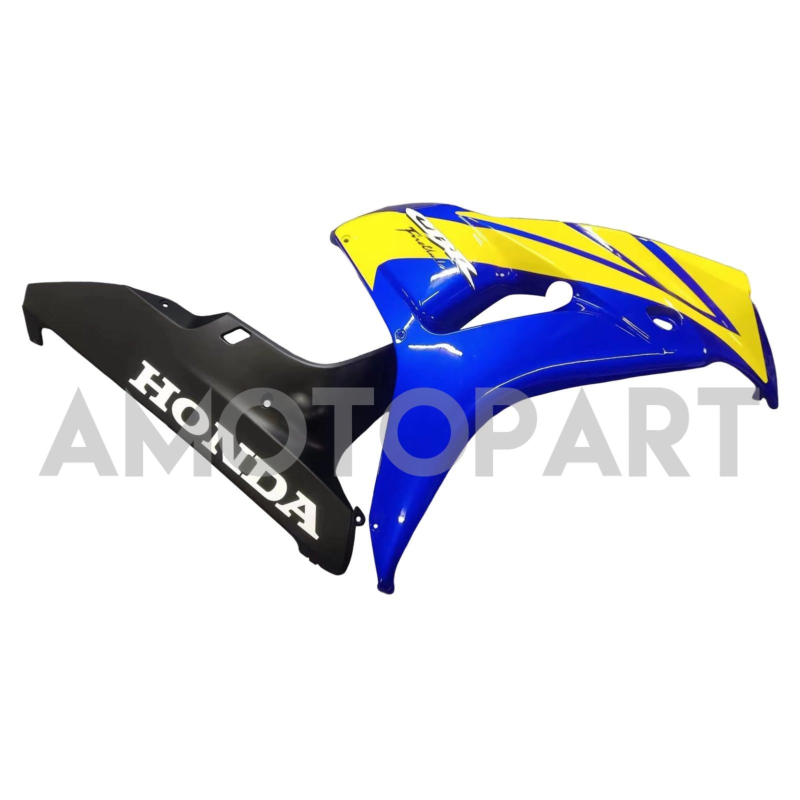 Carenados Amotopart Honda 1000RR 2006-2007 Carenado CBR Racing Azul Amarillo Kit de carenado
