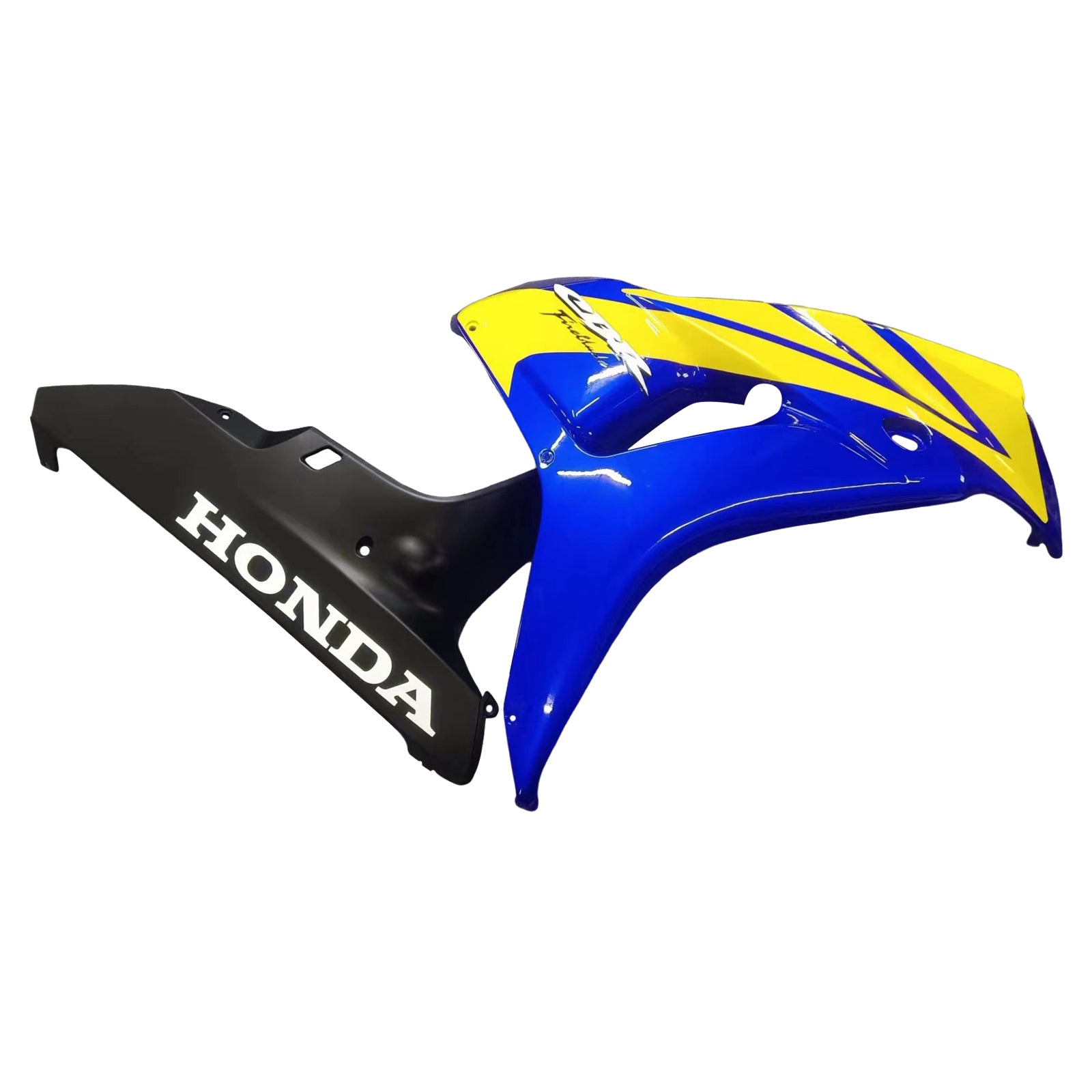 Amotopart Verkleidungen Honda 1000RR 2006–2007 Verkleidung CBR Racing Blau Gelb Verkleidungsset