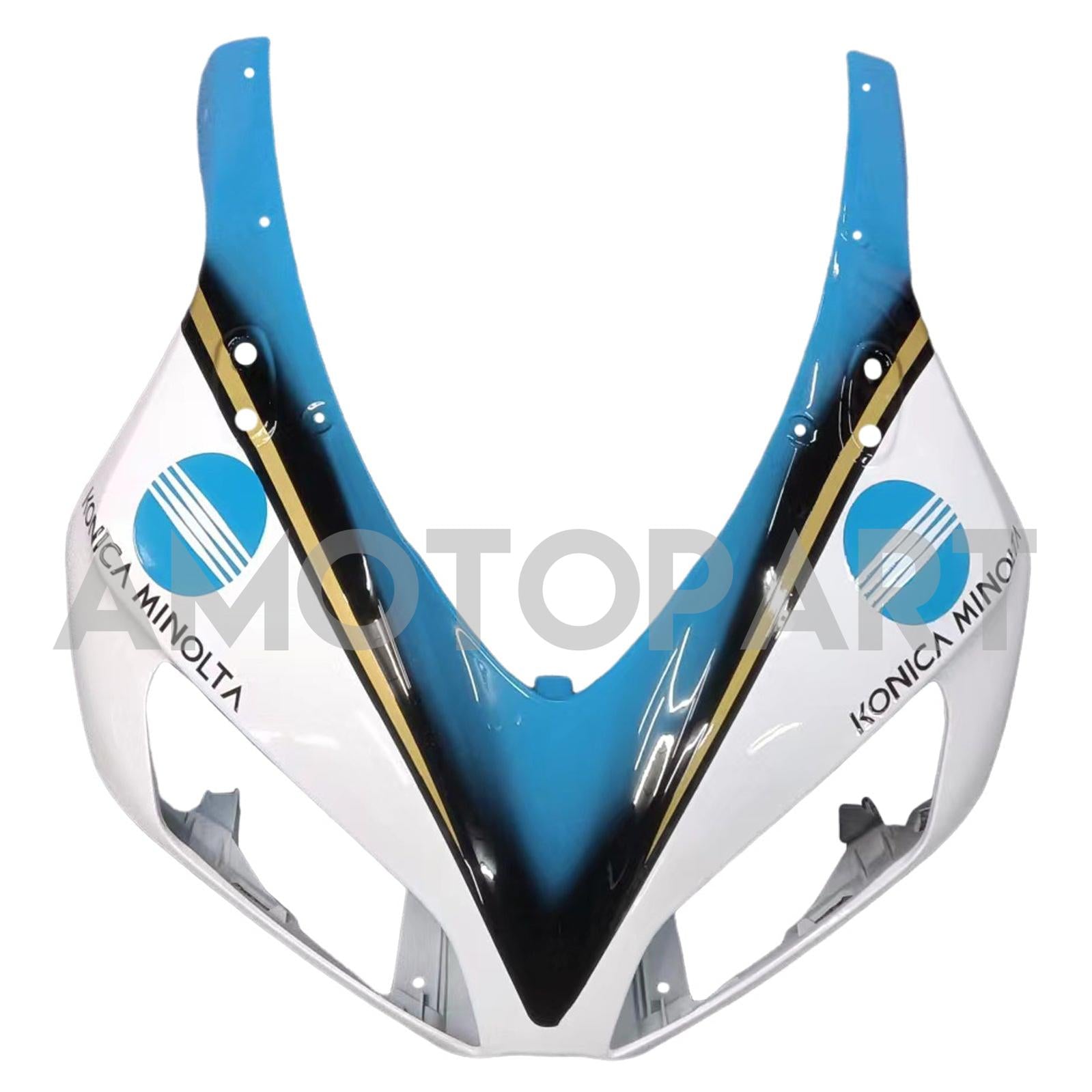 Amotopart Fairings Honda CBR1000RR 2006-2007 Fairing White Konica Minolta Racing Fairing Kit