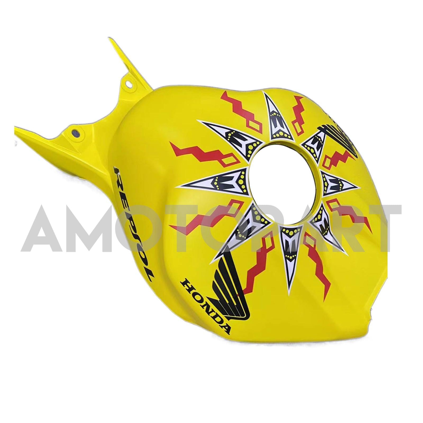 Amotopart Fairings Honda CBR1000RR 2006-2007 Fairing Valentino Rossi Racing Black Yellow Fairing Kit