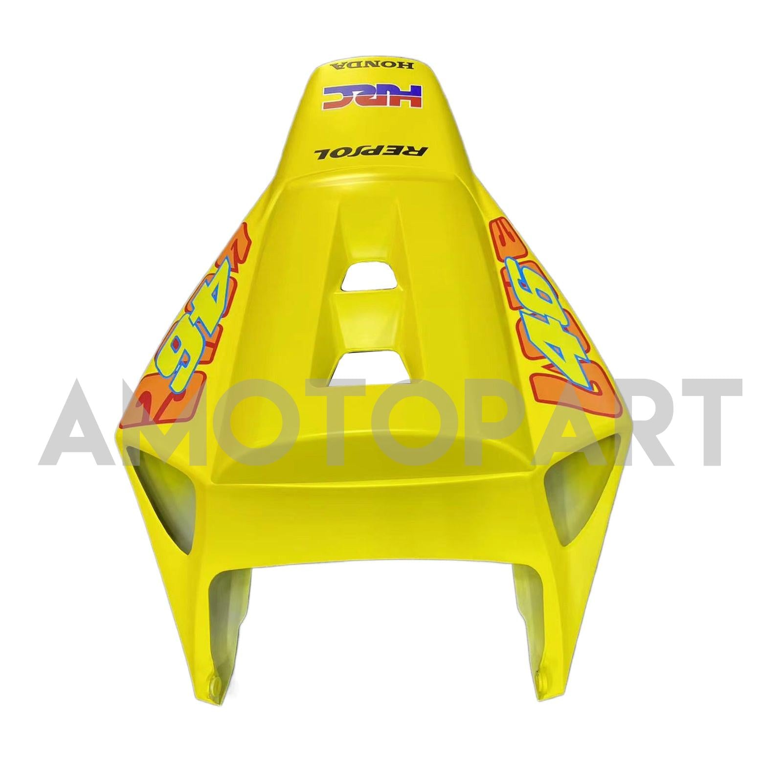 Amotopart Fairings Honda CBR1000RR 2006-2007 Fairing Valentino Rossi Racing Black Yellow Fairing Kit