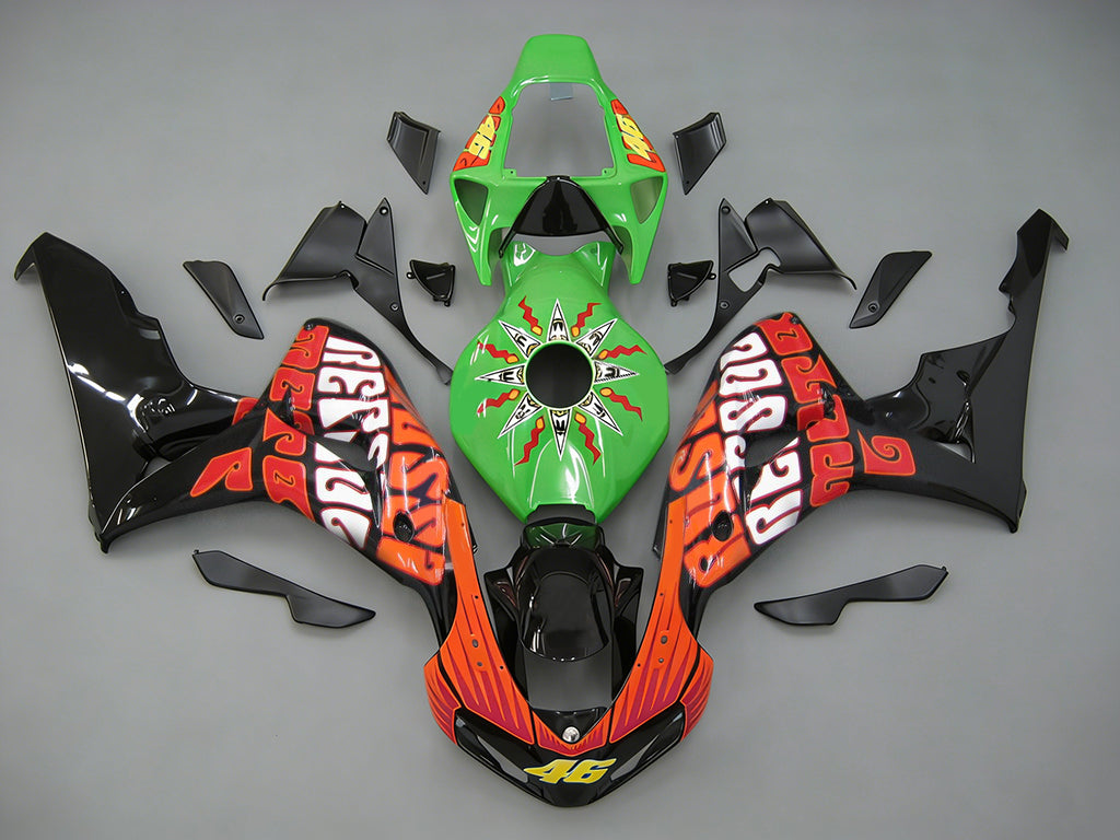 Amotopart 2006-2007 Honda CBR1000RR Fairing Multi Color Kit