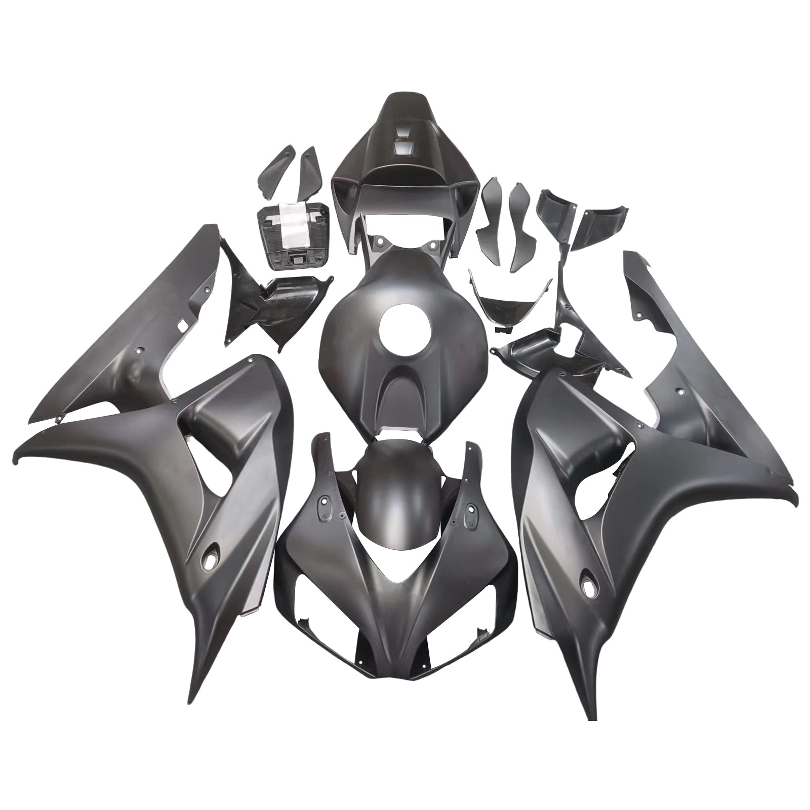 Amotopart 2006-2007 ホンダ CBR1000RR フェアリング M ブラック キット