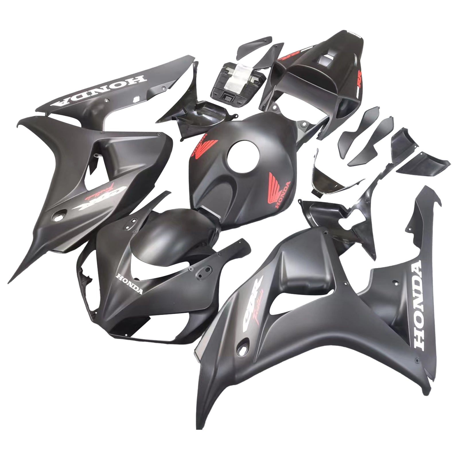 Amotopart 2006–2007 Honda CBR1000RR Verkleidung M-Schwarz Kit