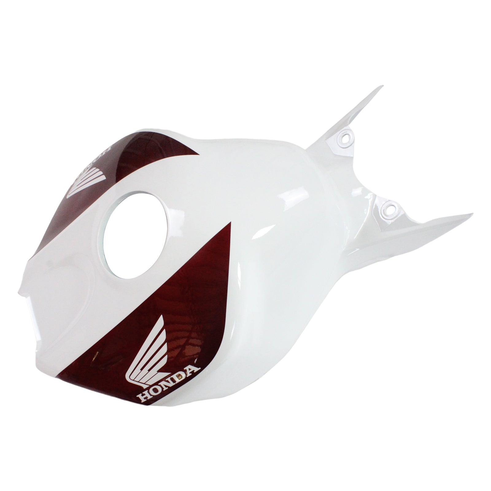 Amotopart Fairings Honda CBR1000RR 2006-2007 Fairing White & Cherry Red Honda Racing Fairing Kit