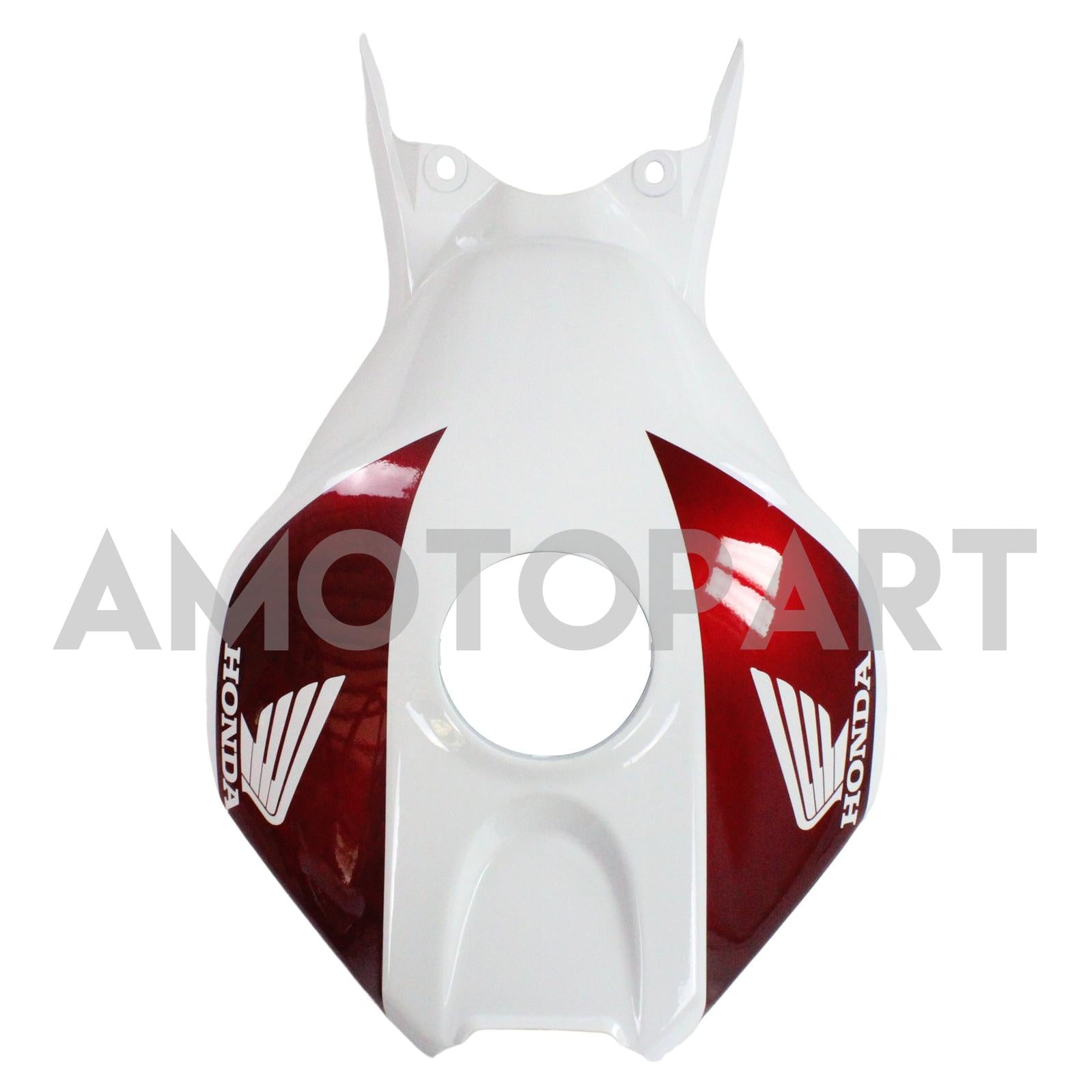 Amotopart Fairings Honda CBR1000RR 2006-2007 Fairing White & Cherry Red Honda Racing Fairing Kit