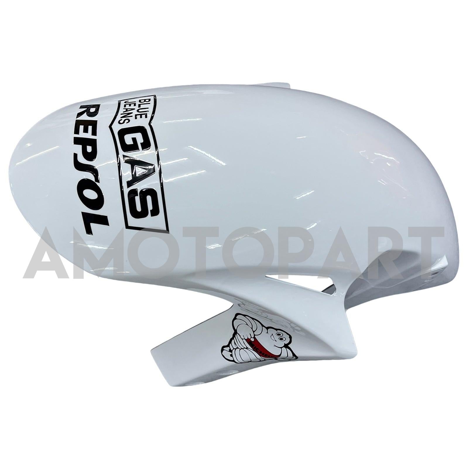 Amotopart Honda CBR1000RR 2006-2007 Kit de carenado Repsol Racing blanco naranja