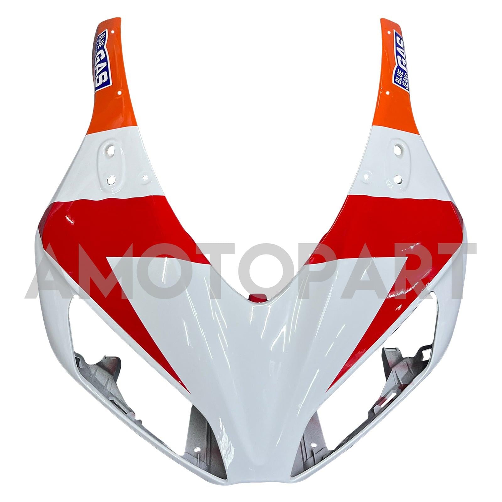 Amotopart Honda CBR1000RR 2006-2007 Kit de carenado Repsol Racing blanco naranja