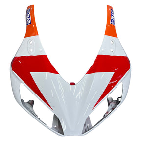 Amotopart Honda CBR1000RR 2006-2007 Kit carena Repsol Racing bianco arancione